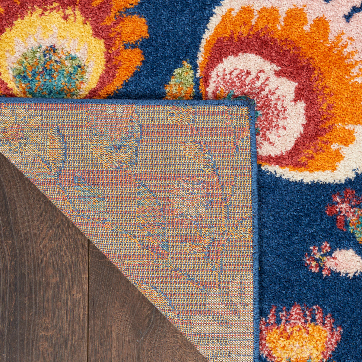 Allur ALR08 Navy Multicolor Rug