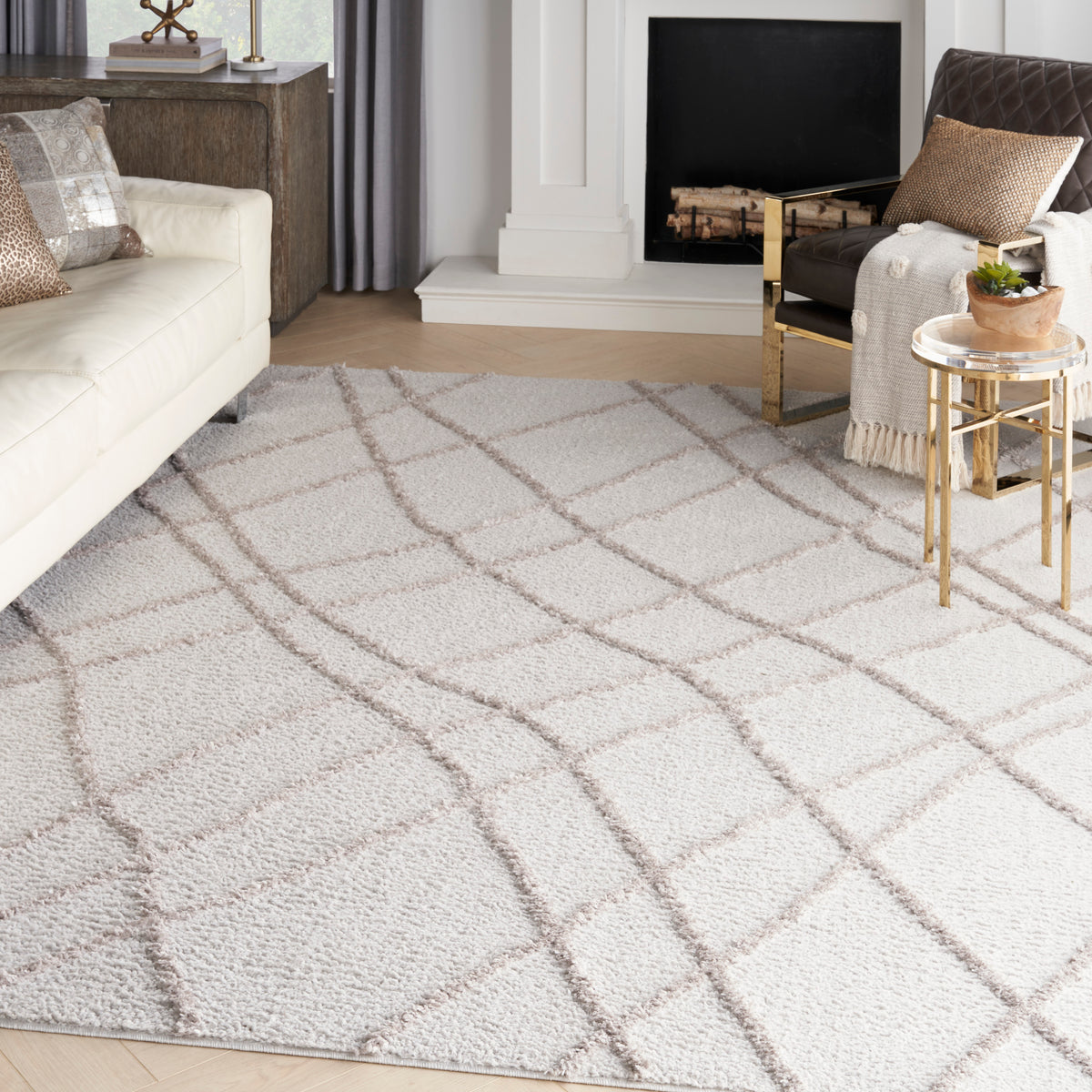 Feather Soft FEA02 Grey Rug