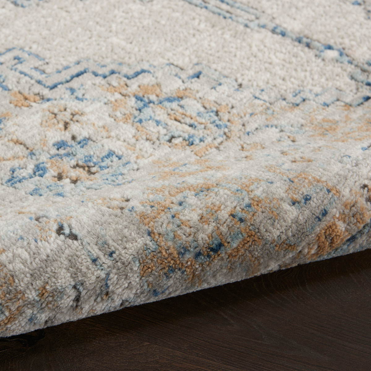 Quarry QUA09 Grey Light Blue Rug