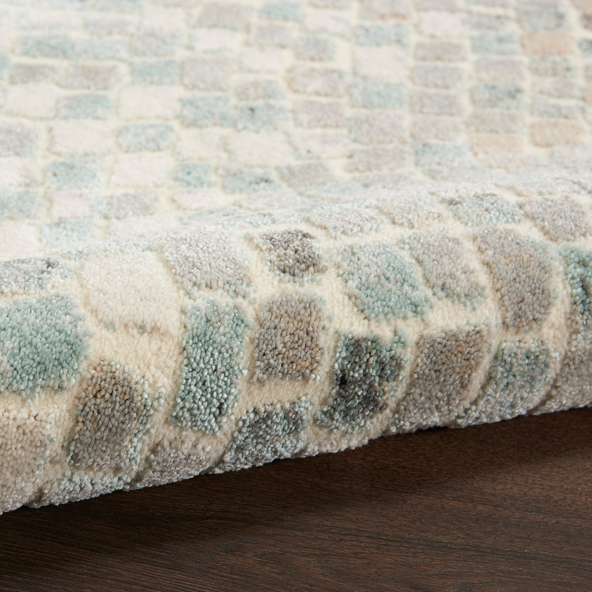 Marmara MRA02 Ivory Teal Grey Rug
