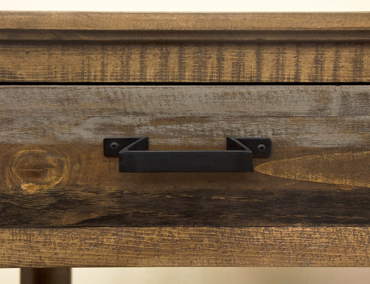 Loft Brown End Table, Multicolor, 1 Drawer