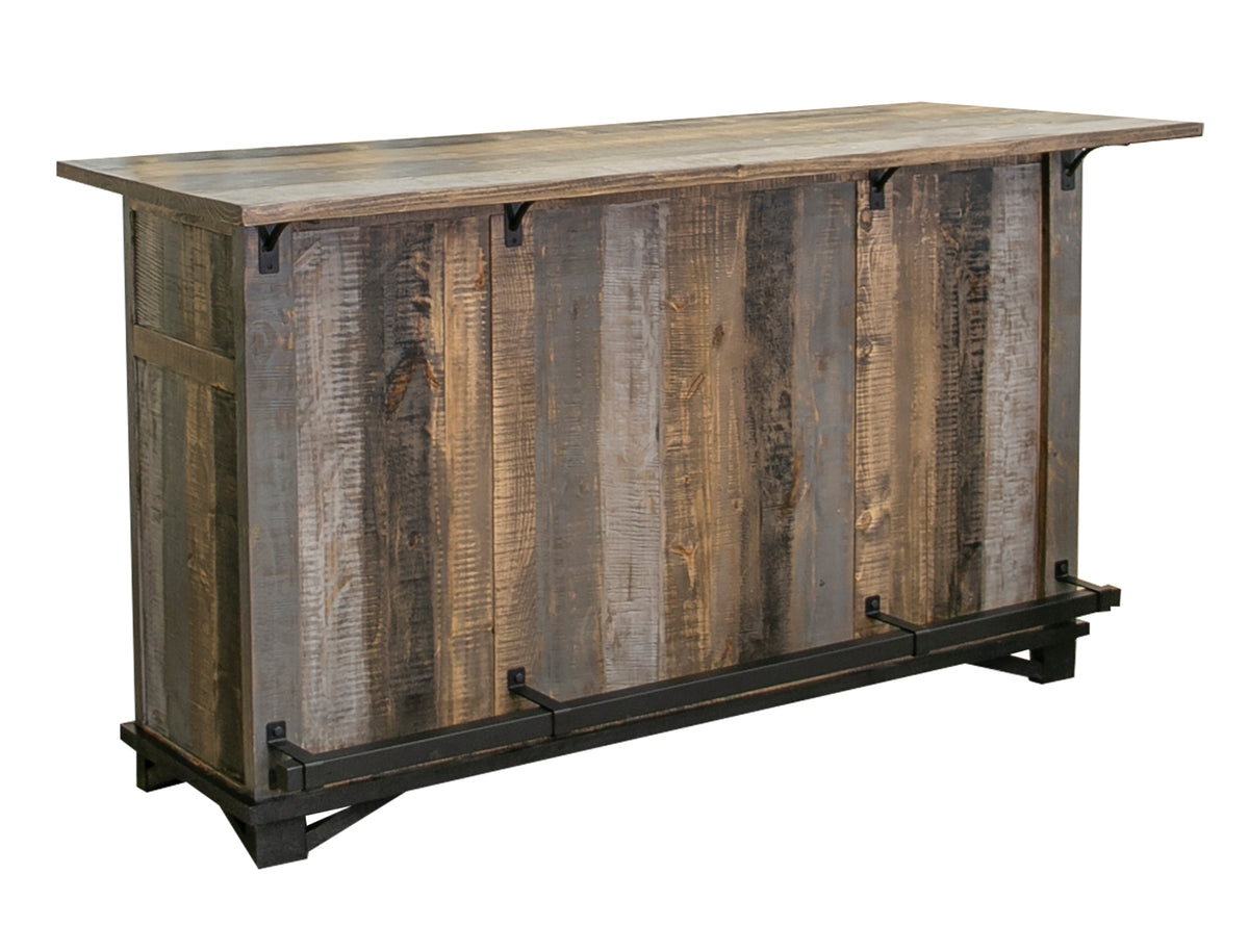Loft Brown Bar, Multicolor, 2 Drawer 2 Doors
