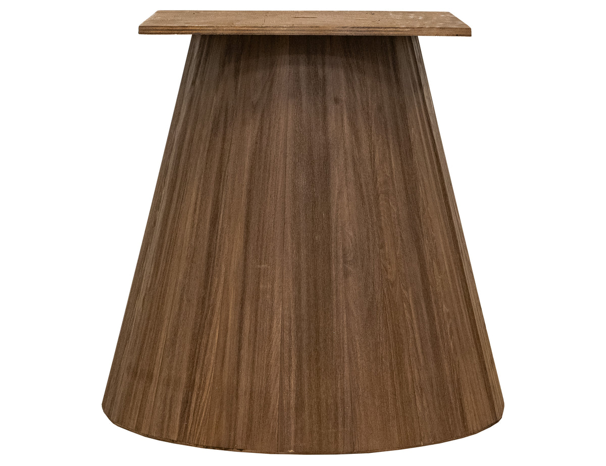 Sahara Round Table, Brown, Table Base Wood