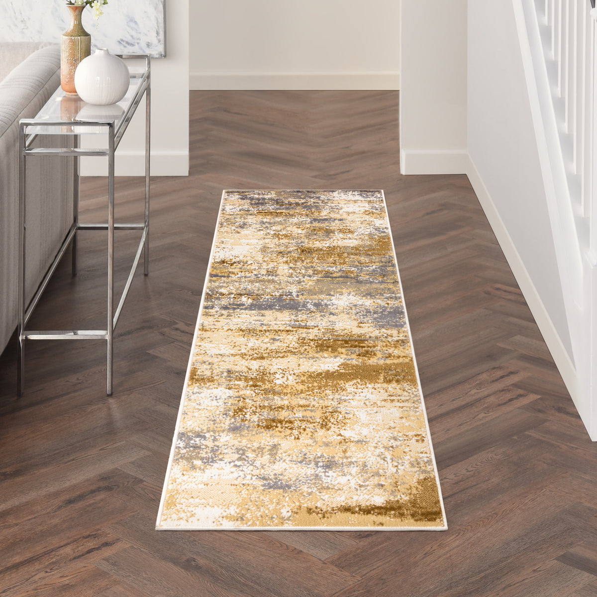 Grafix GRF40 Beige Blue Rug