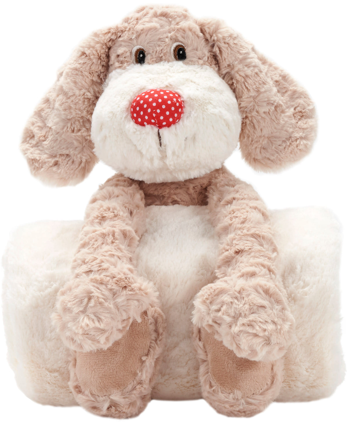 Plush Lines N1460 Ivory 7" x 17" Plush Animals