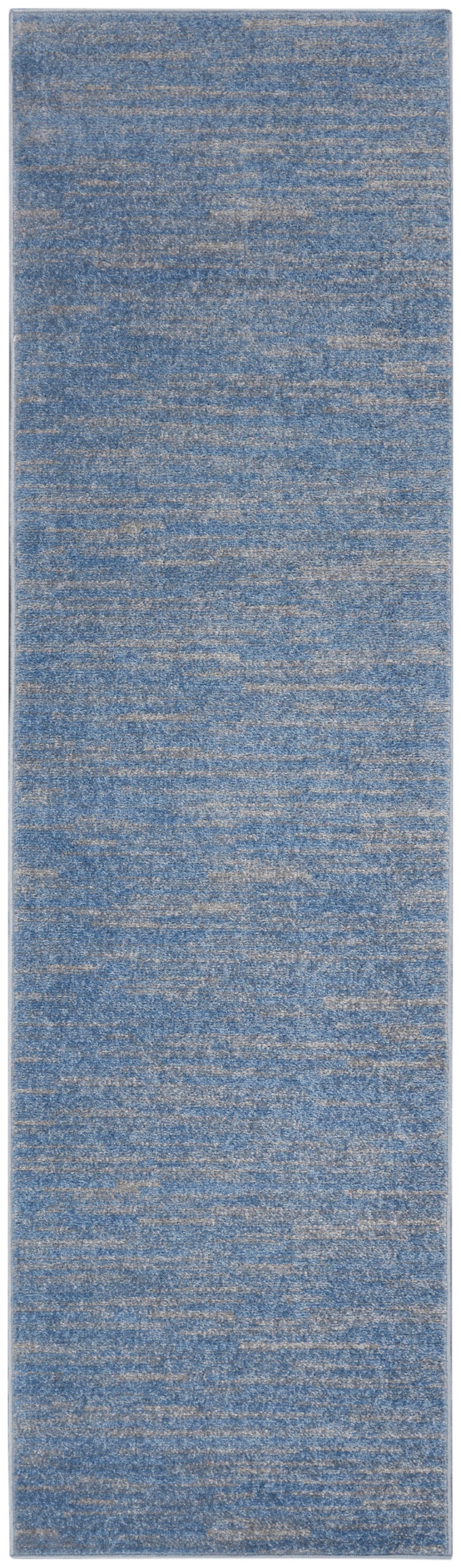Nourison Essentials NRE01 Blue Grey Rug