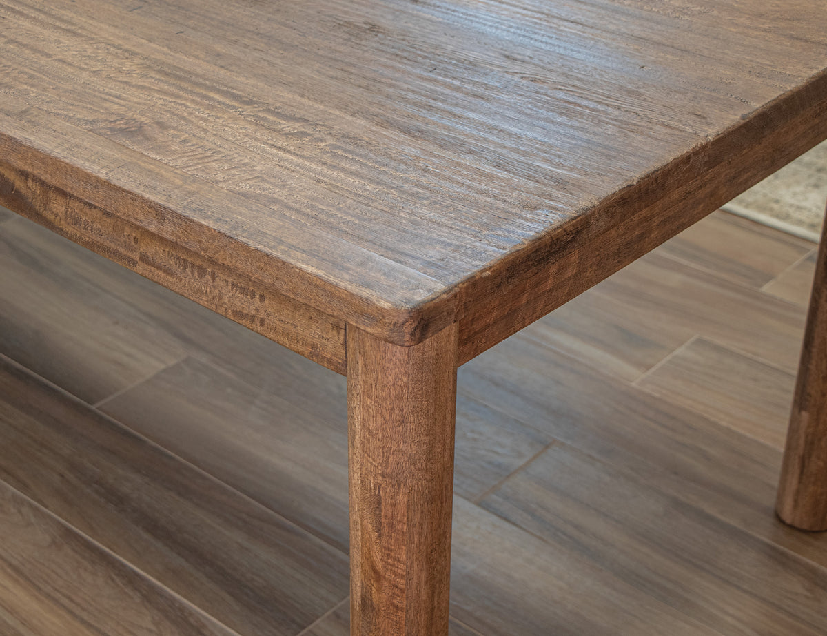Olimpia Table, Brown, Rectangular