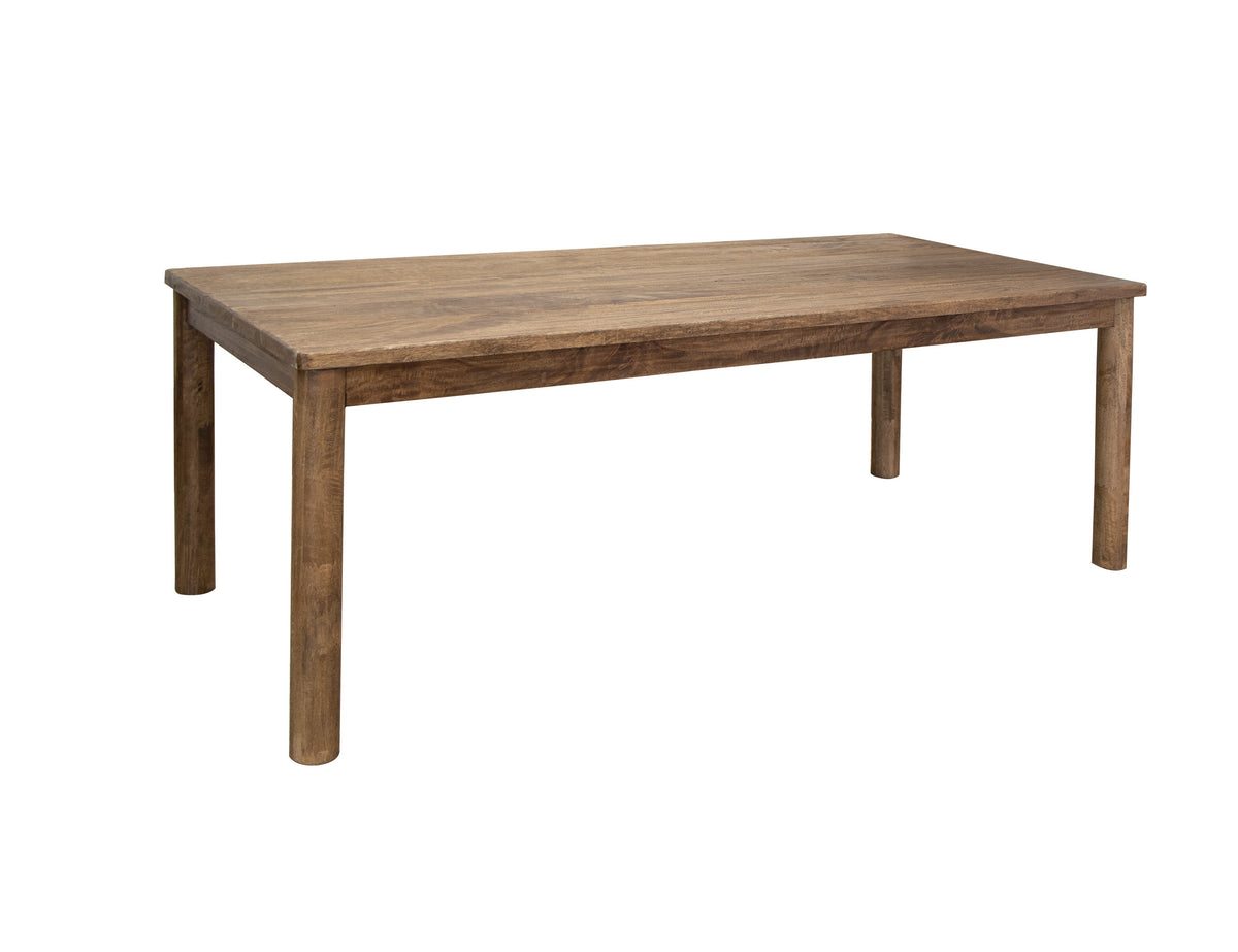 Olimpia Table, Brown, Rectangular