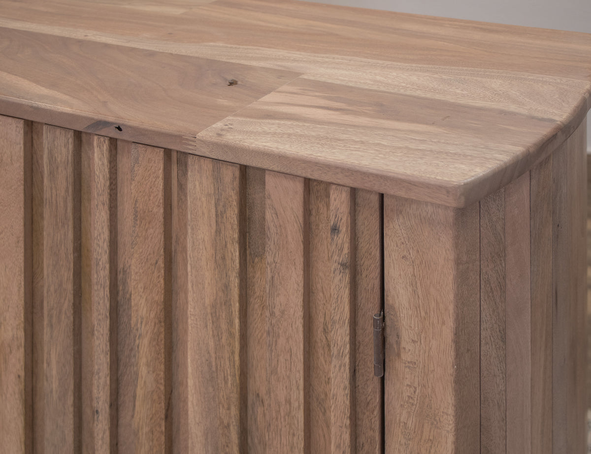 Mezquite Console, Brown, 4 Door