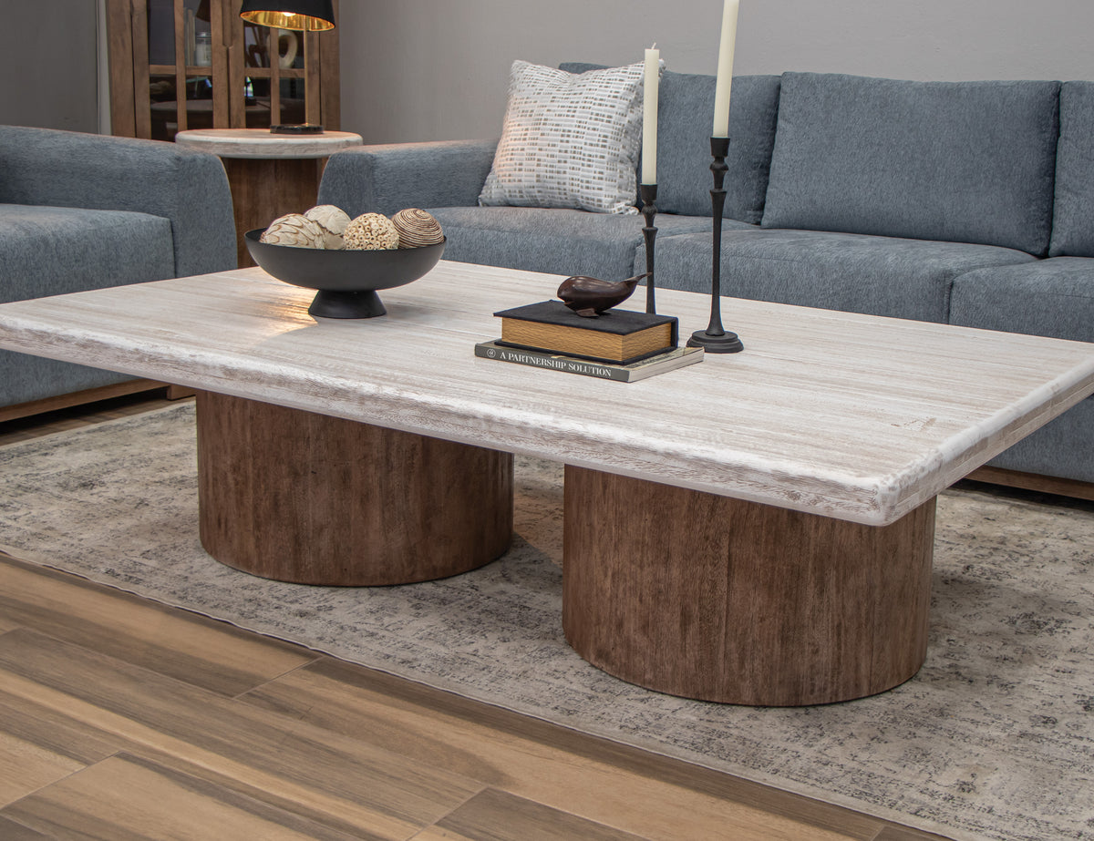 Sahara Cocktail Table, Brown, Deluxe