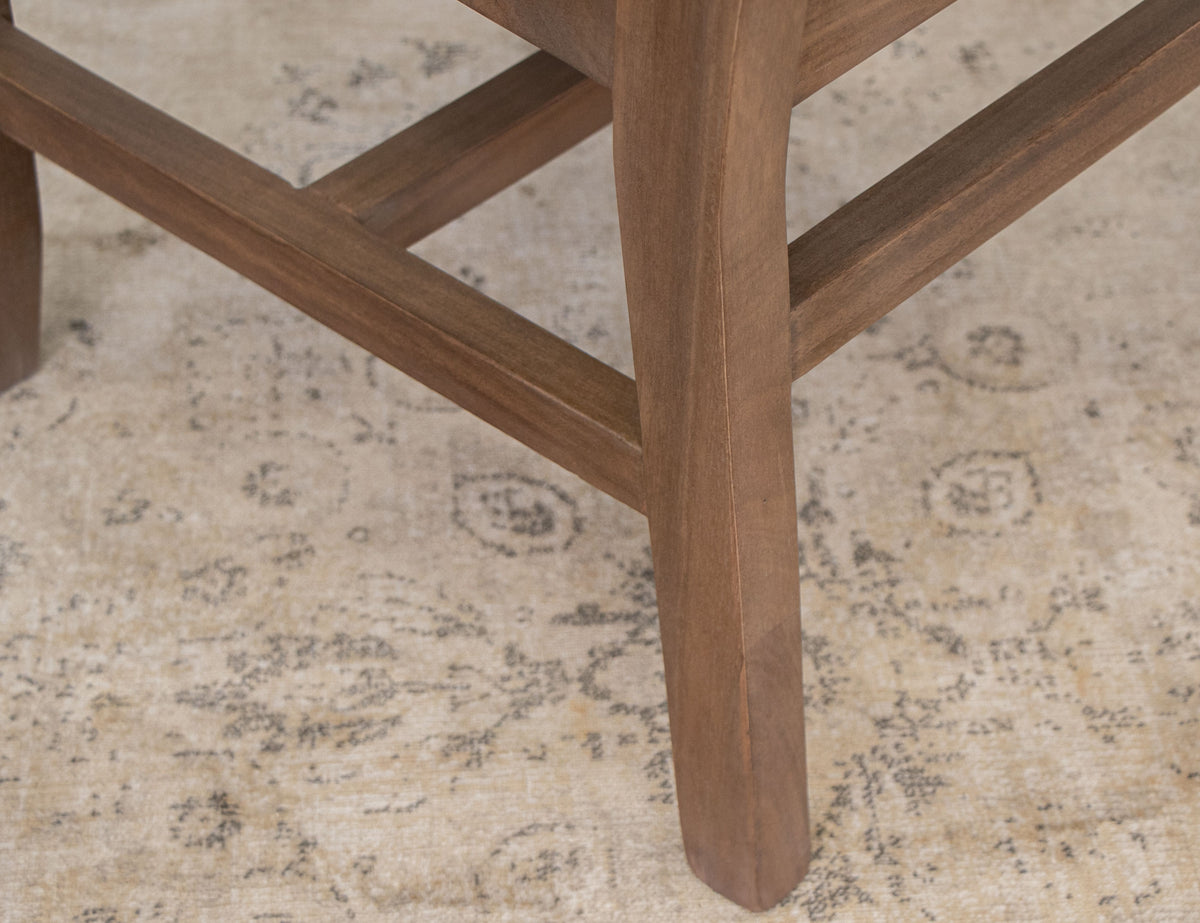 Natural Parota Chair, Brown, Wooden - IFD8681CHR