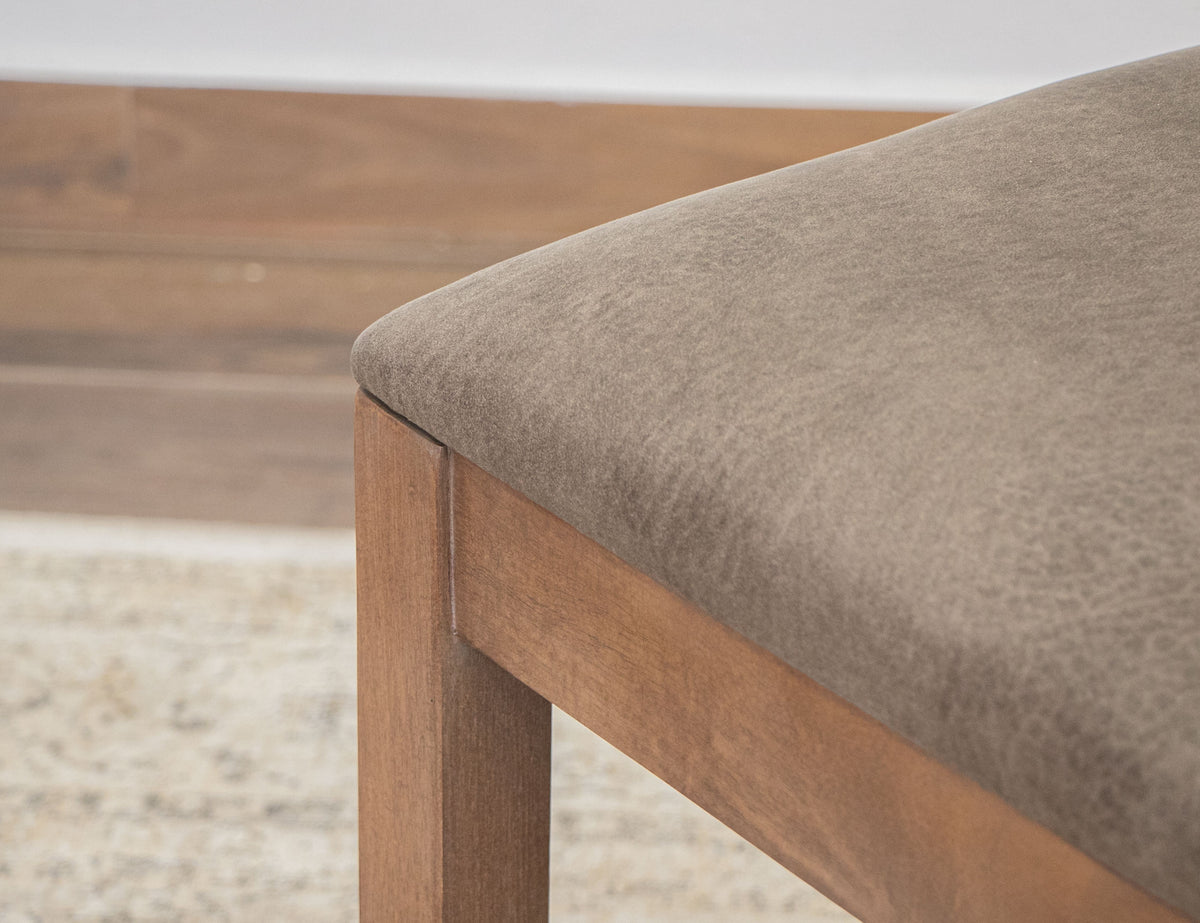 Natural Parota Chair, Brown, Wooden - IFD8681CHR