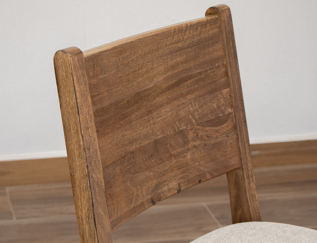 Olimpia Chair, Brown, Wooden
