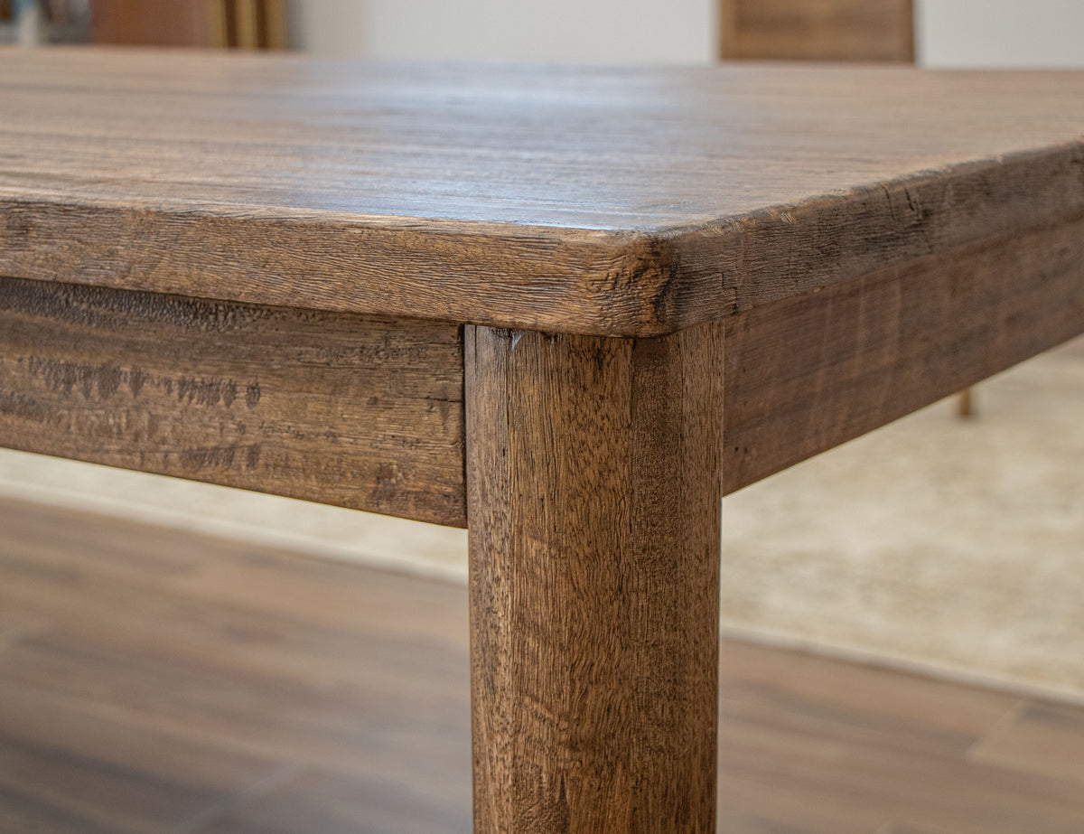 Olimpia Table, Brown, Rectangular