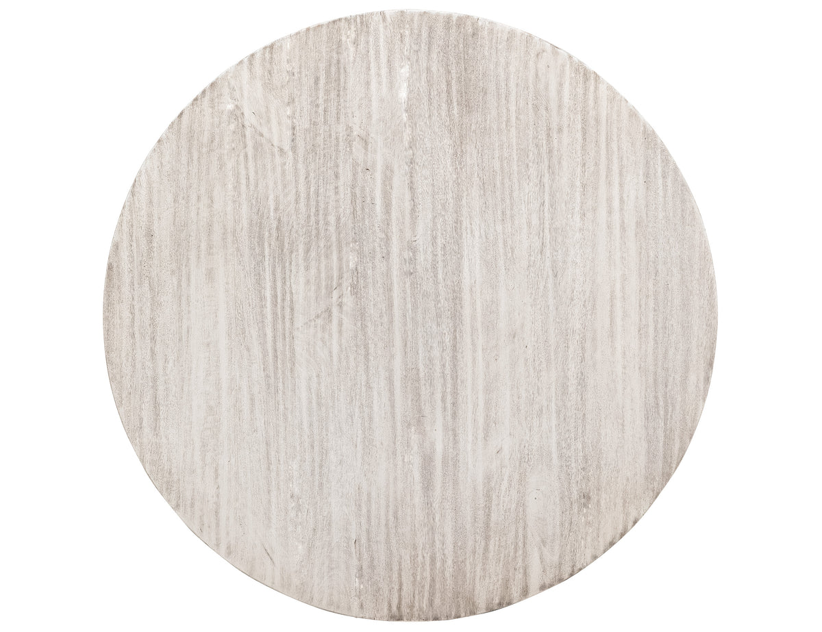 Sahara Round Table, White, Top
