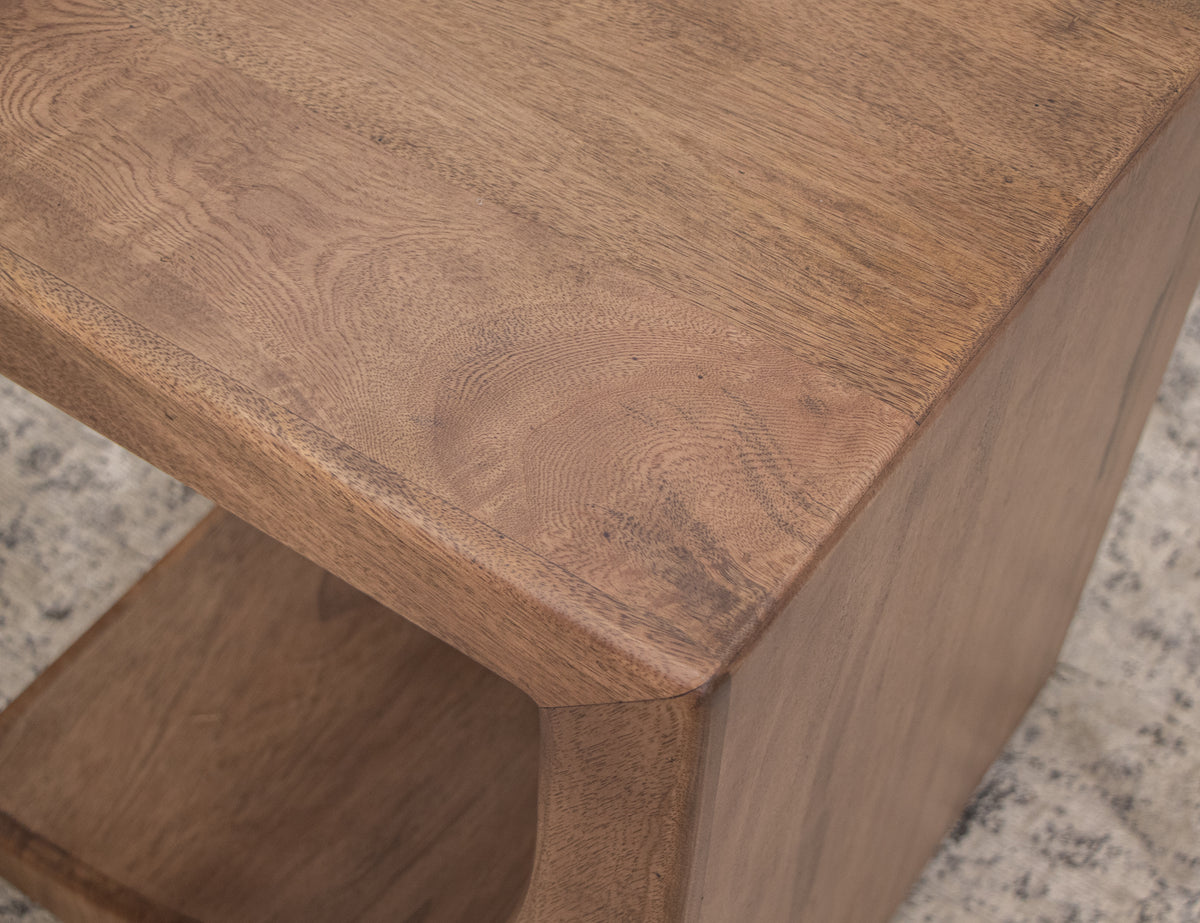 Mezquite Chairside Table, Brown
