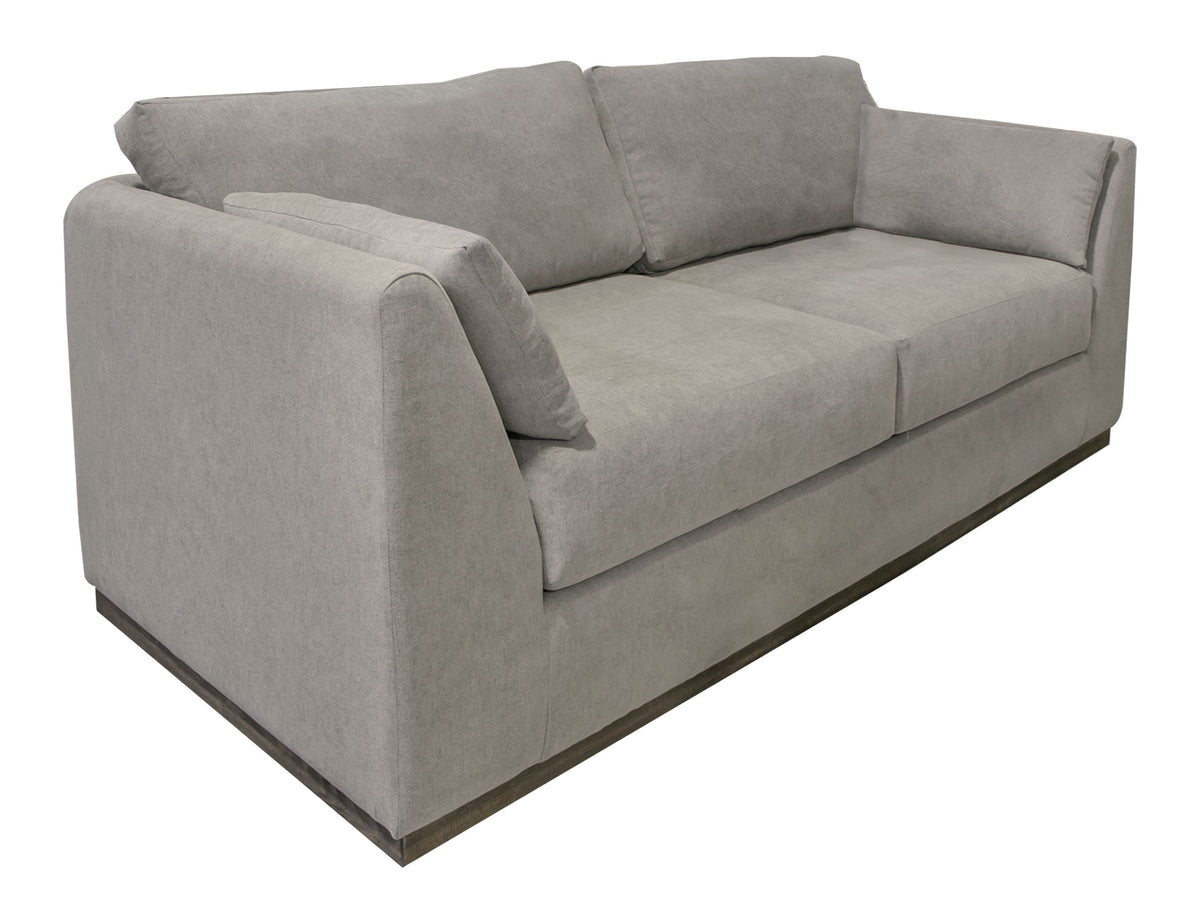 Vallarta Loveseat, Gray, Wooden Frame & Base - IUP882-LOV-151