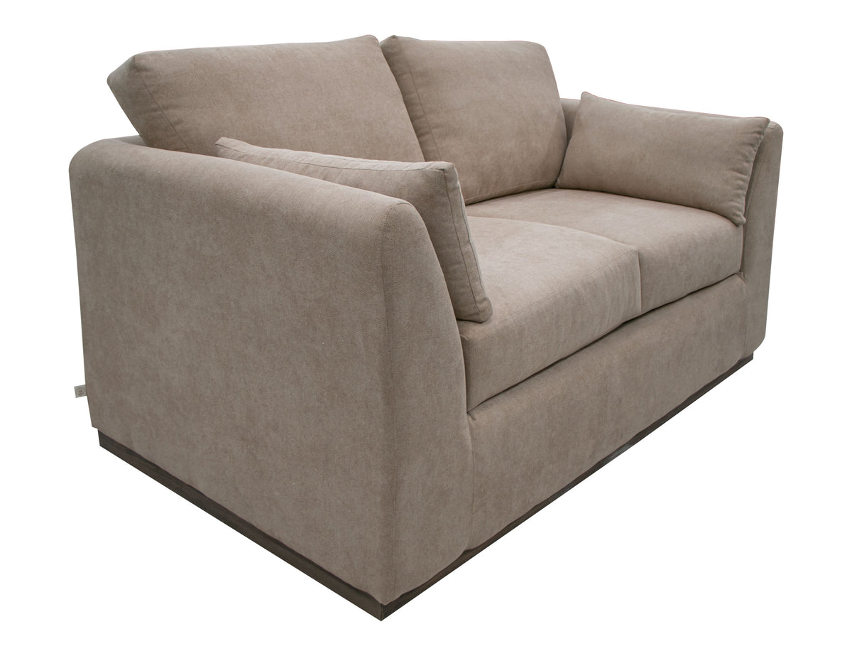 Vallarta Loveseat, Brown, Wooden Frame & Base - IUP882-LOV-152
