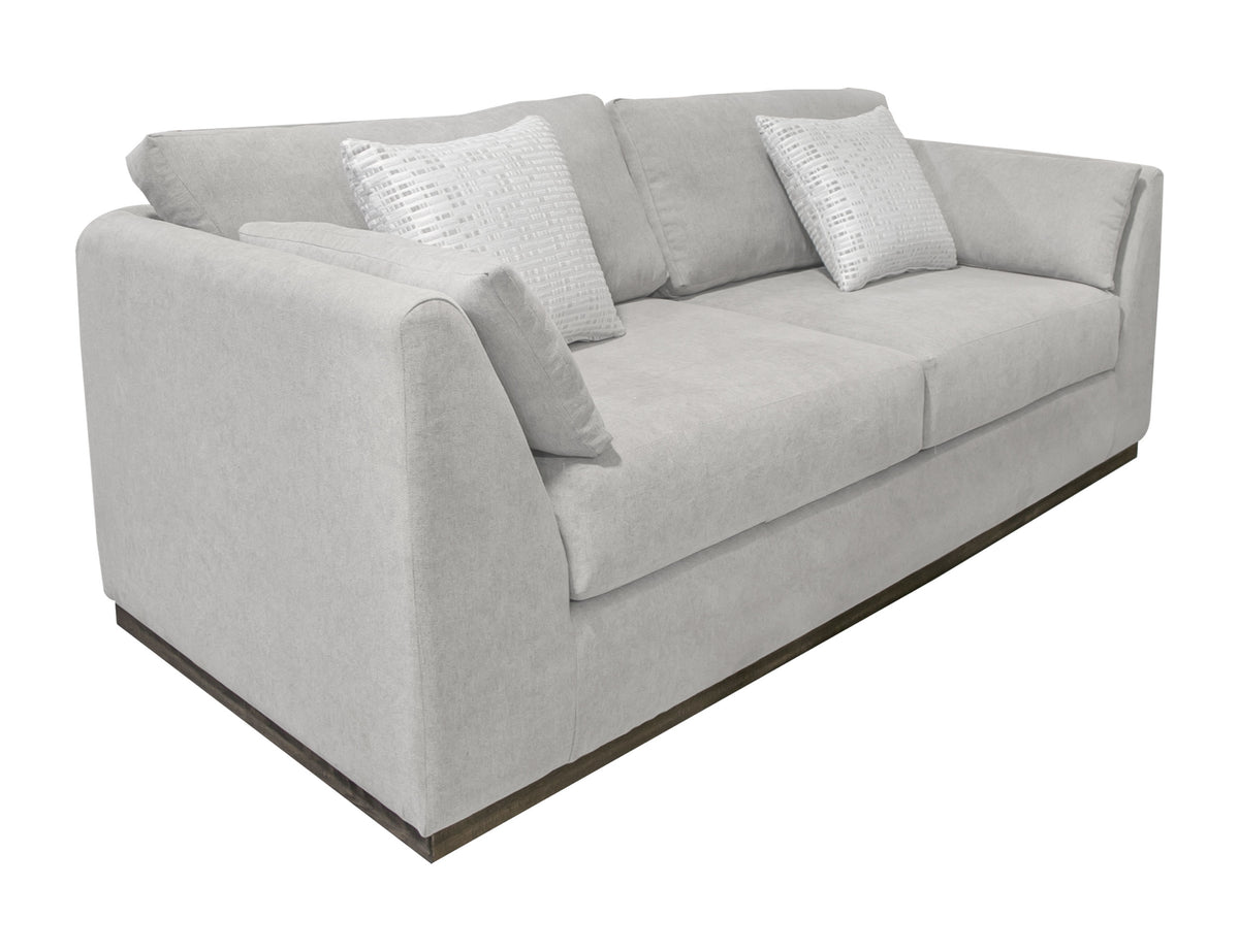 Vallarta Sofa, Beige, Wooden Frame & Base