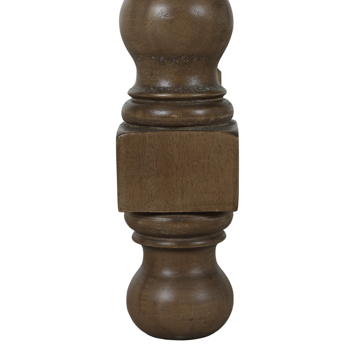 Console Desk w/ Barley Twist Leg in Straw Wash
