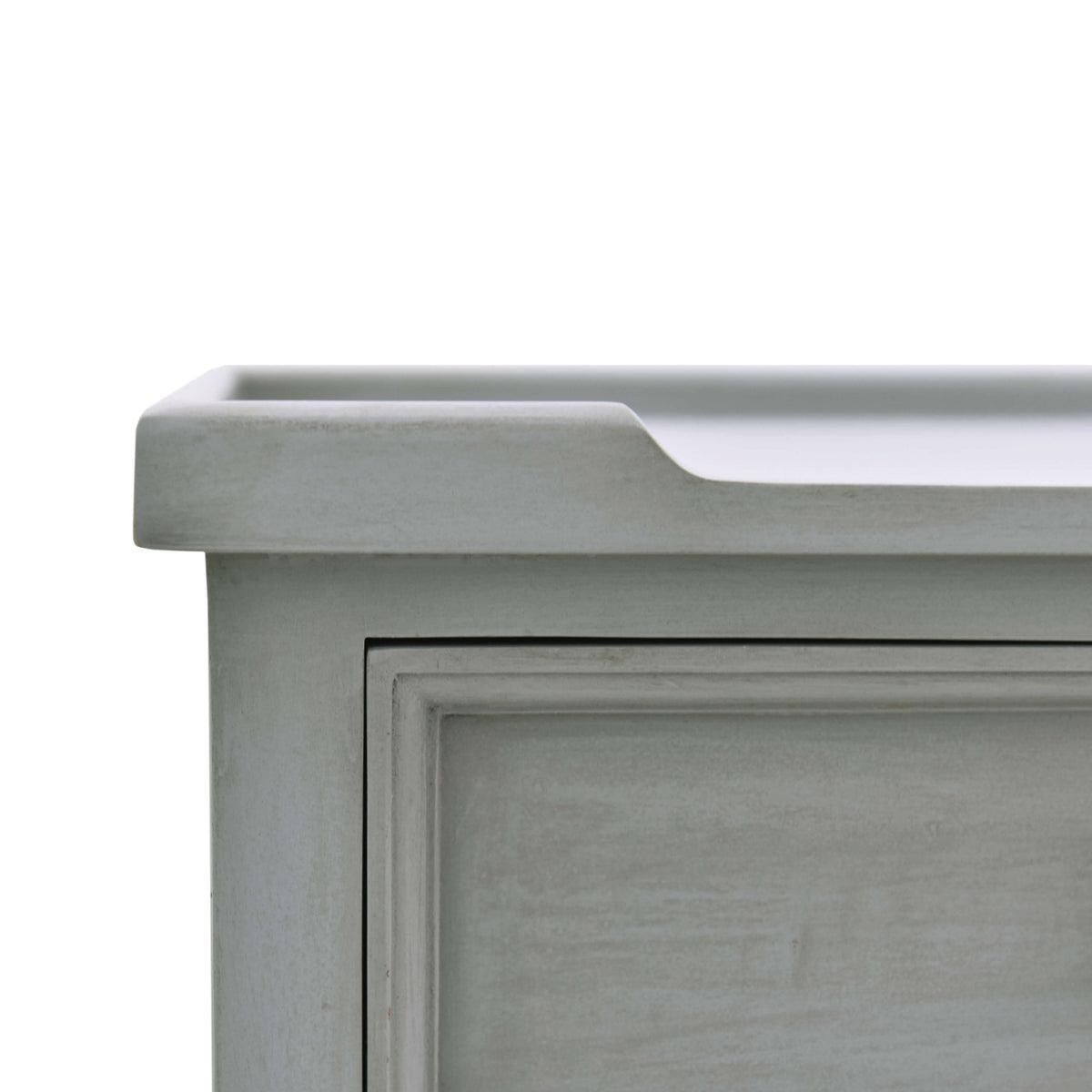 Eton 3 Drawer End Table in Grey Charleston