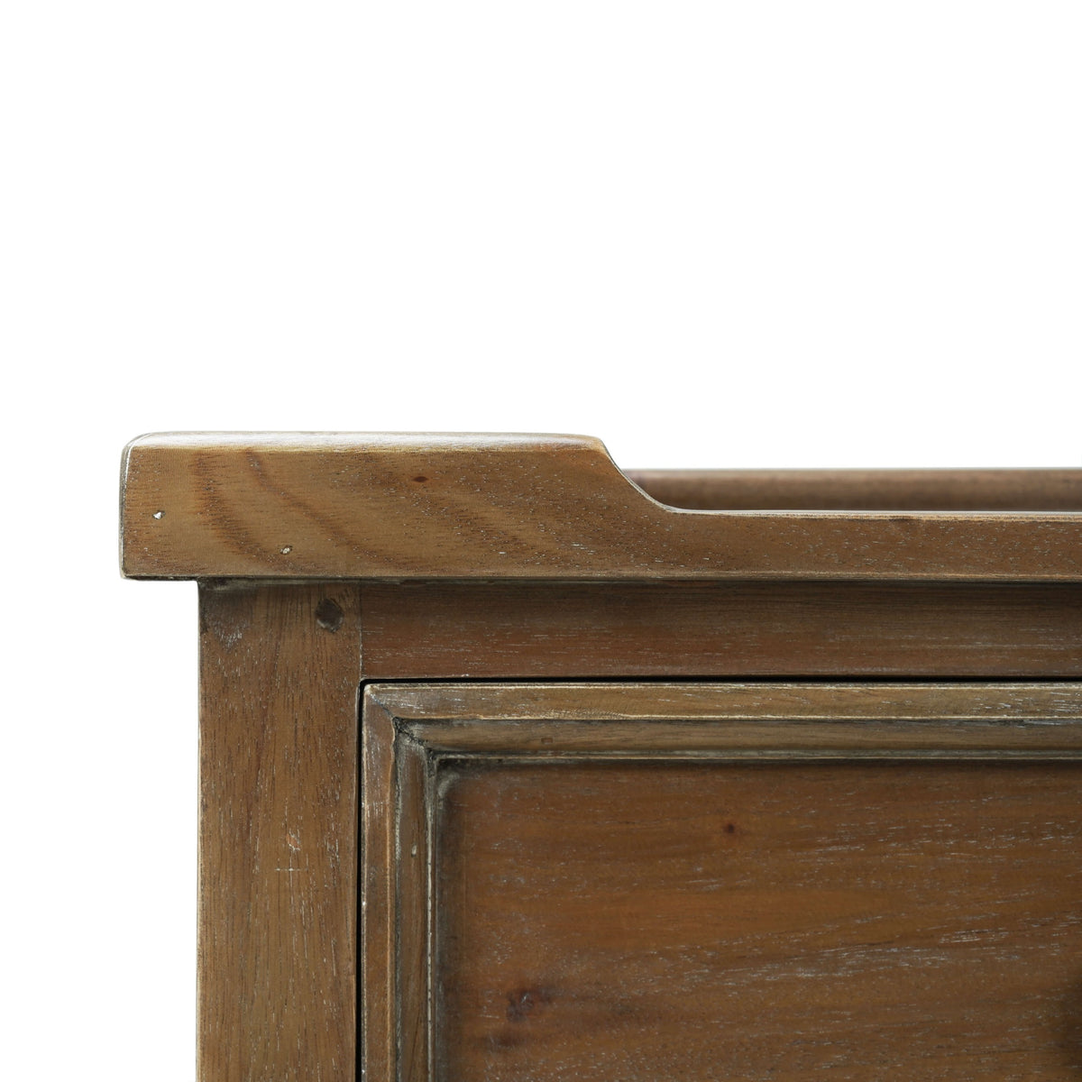 Eton 3 Drawer End Table in Straw Wash