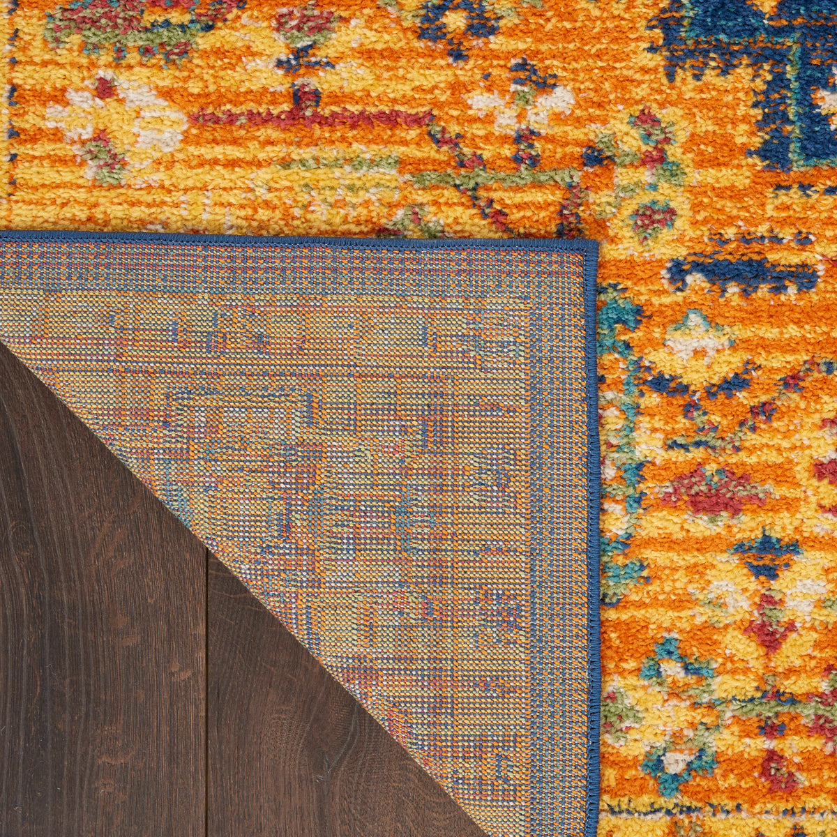 Allur ALR04 Orange Multicolor Rug