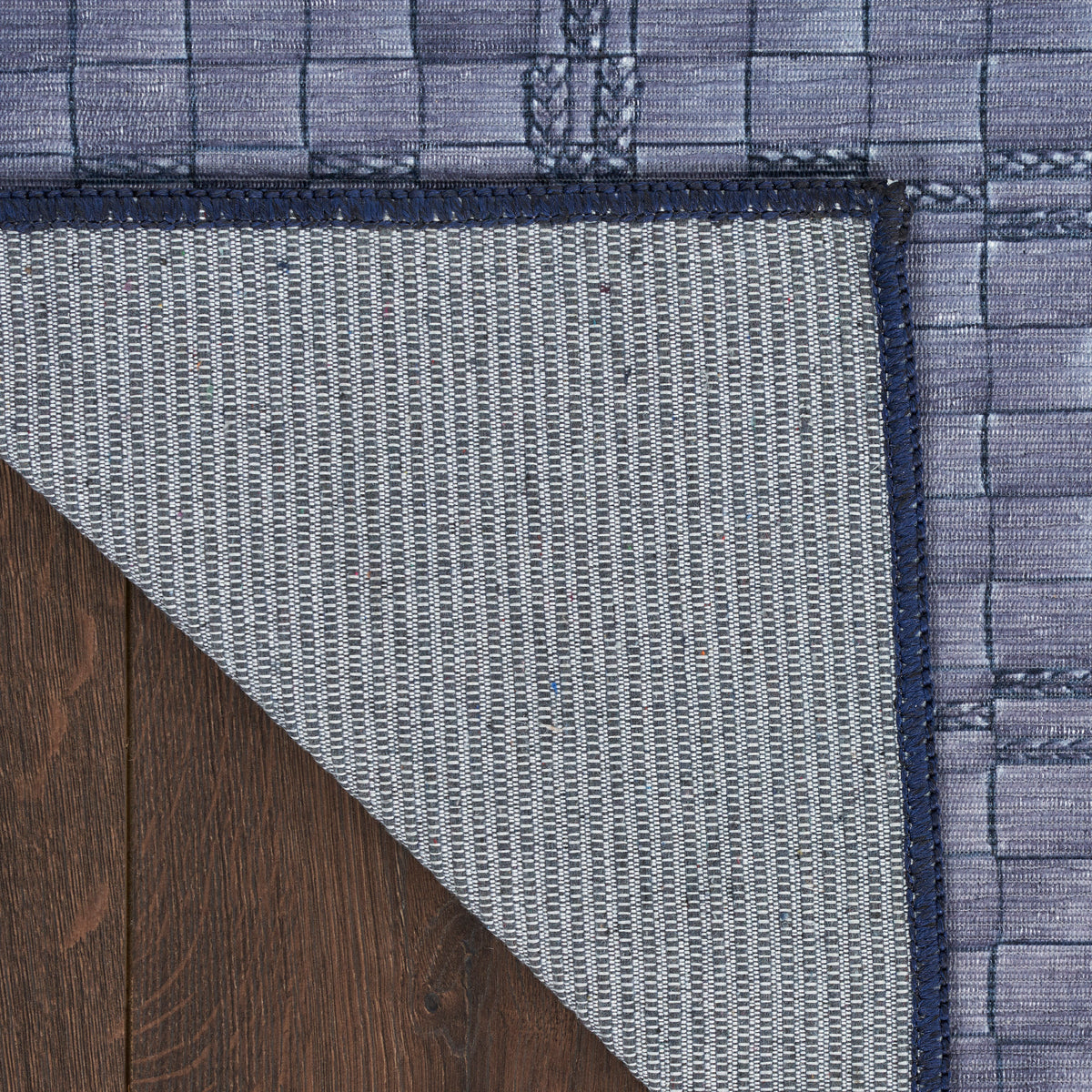 Nourison Washables NWB04 Navy Blue Rug