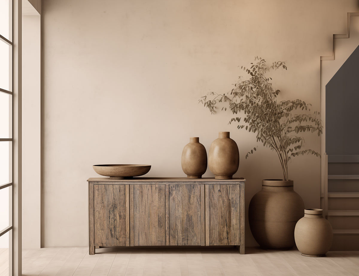 Xel-Ha Console, Brown, 4 Door