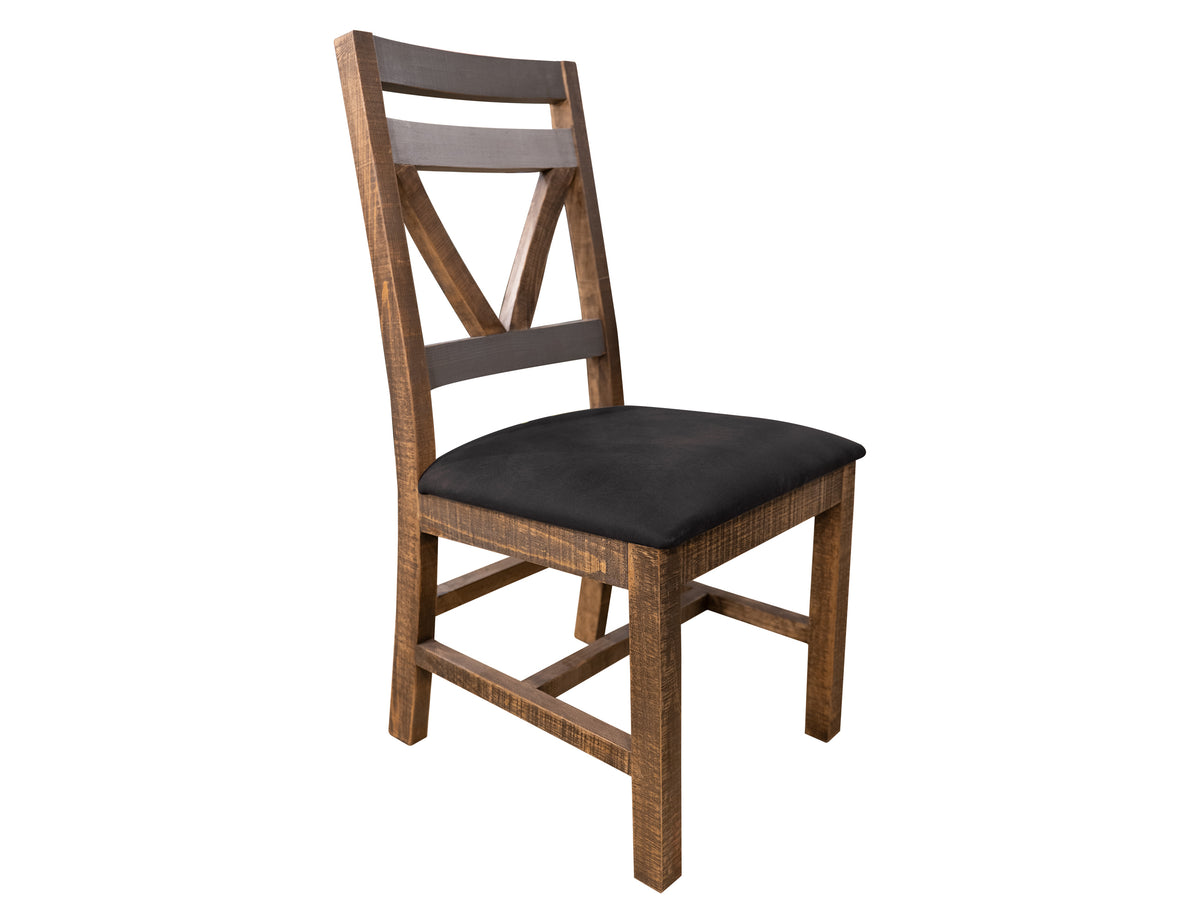 Loft Brown Chair, Multicolor, Wooden - IFD6443CHR