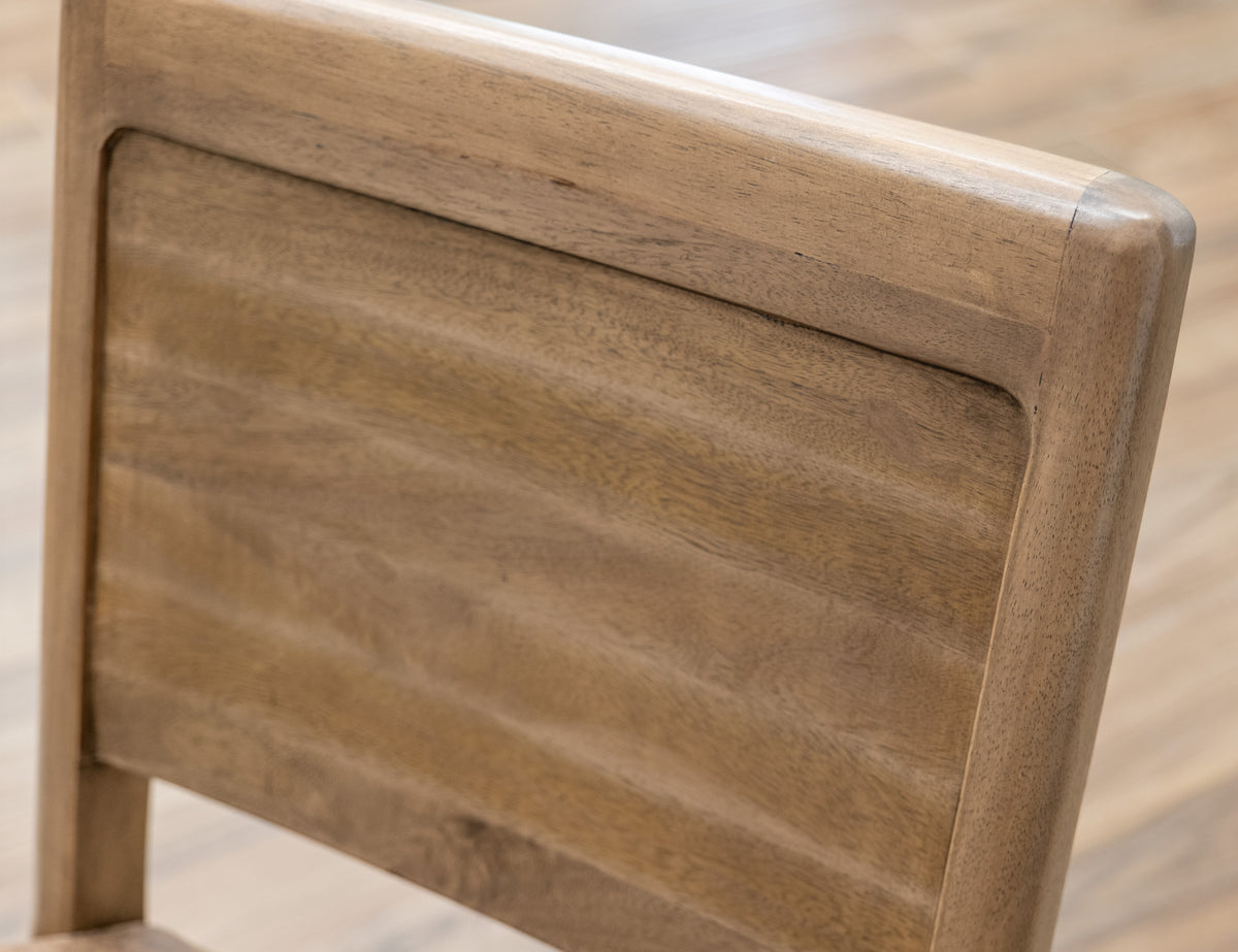 Mezquite Chair, Brown, Wooden