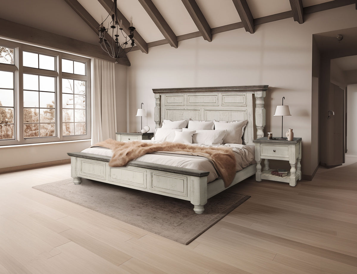 Stone Queen Bed