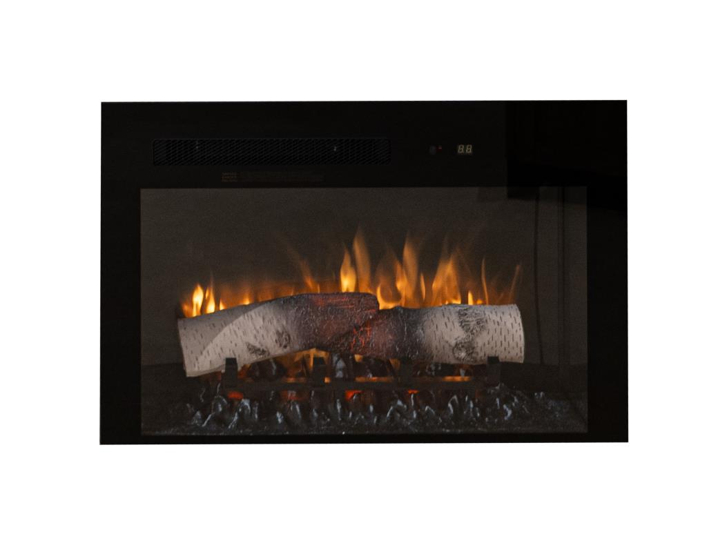 Dutton, Wall Unit with Electric Fireplace Insert.