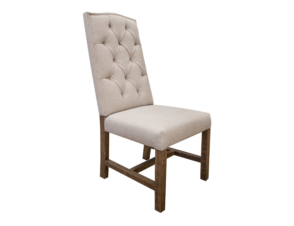 Aruba Chair, White/Brown
