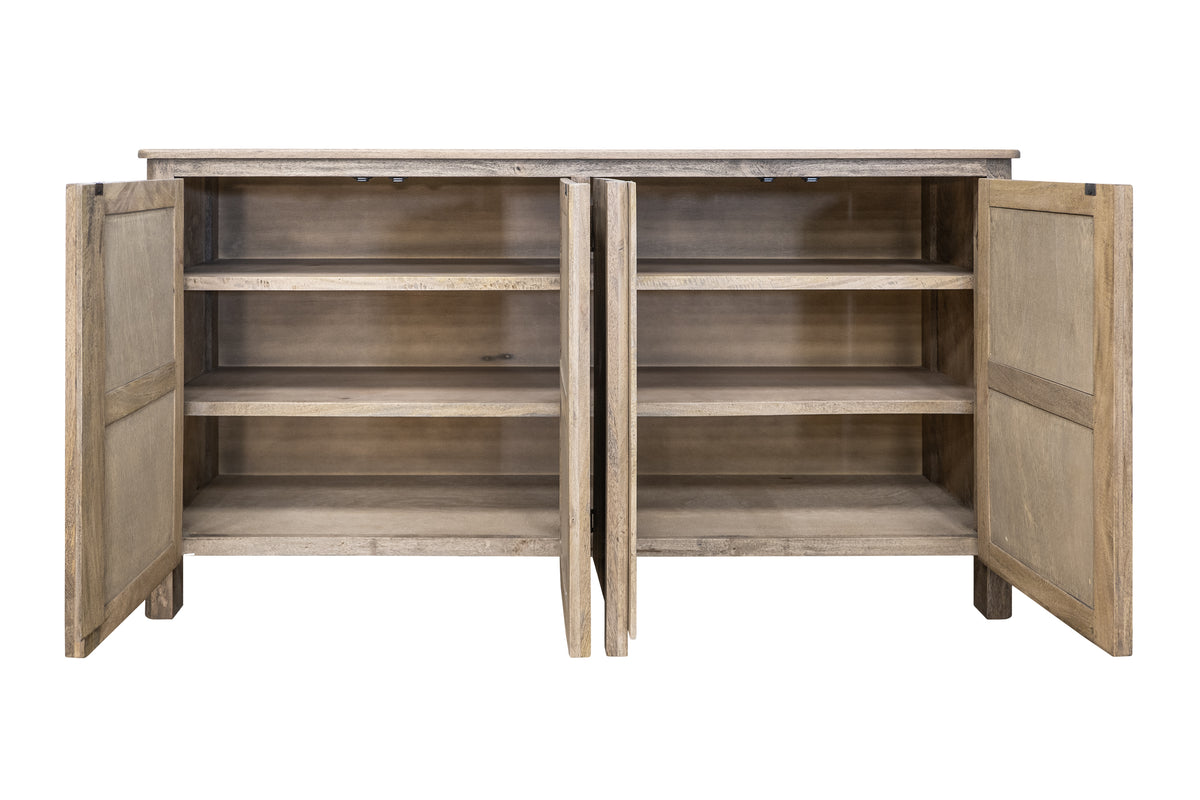 Xel-Ha Console, Brown, 4 Door