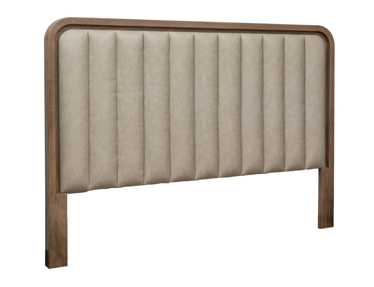 Mezquite Headboard, Brown, 6/6 - Mango & Fabric