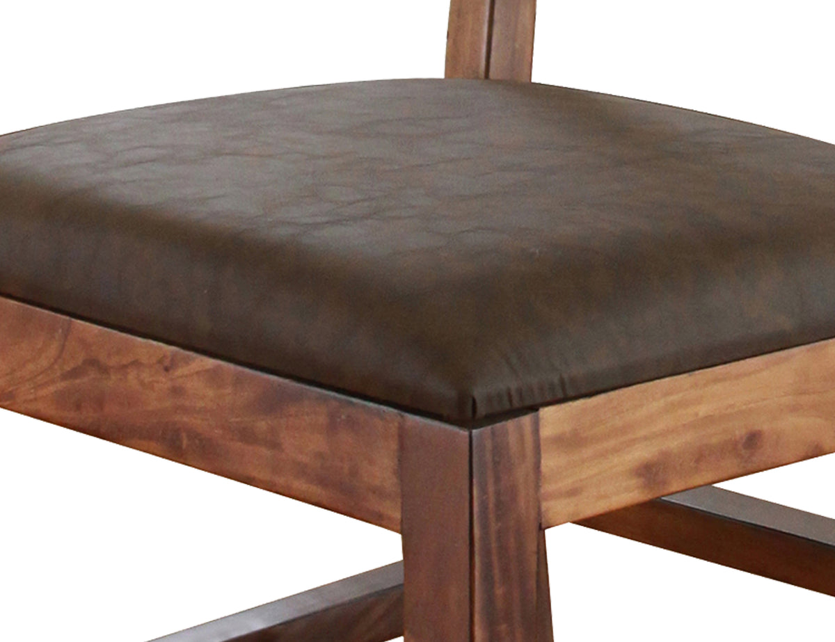 Parota Stool, Brown, Barstool 30"