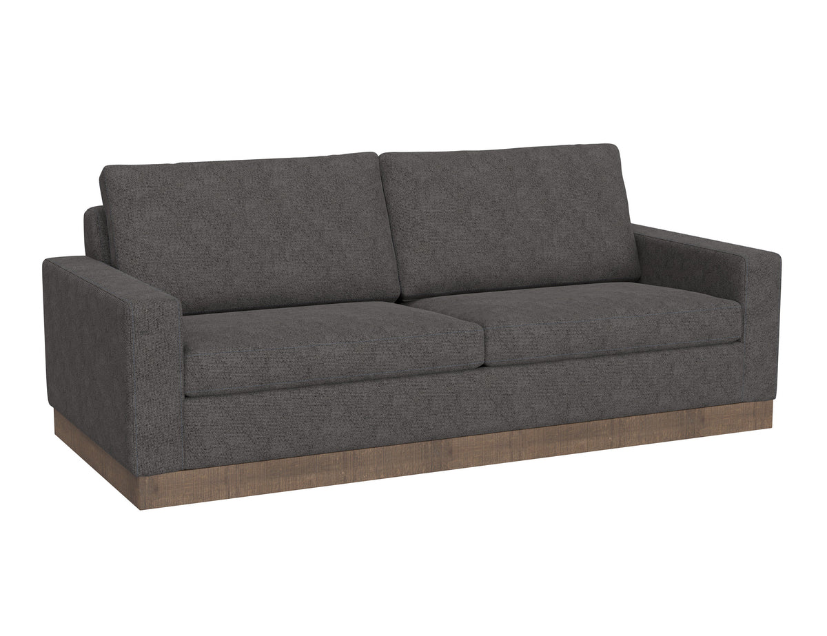 Georgia Sofa, Gray, Wooden Frame & Base - IUP722-SOF-121