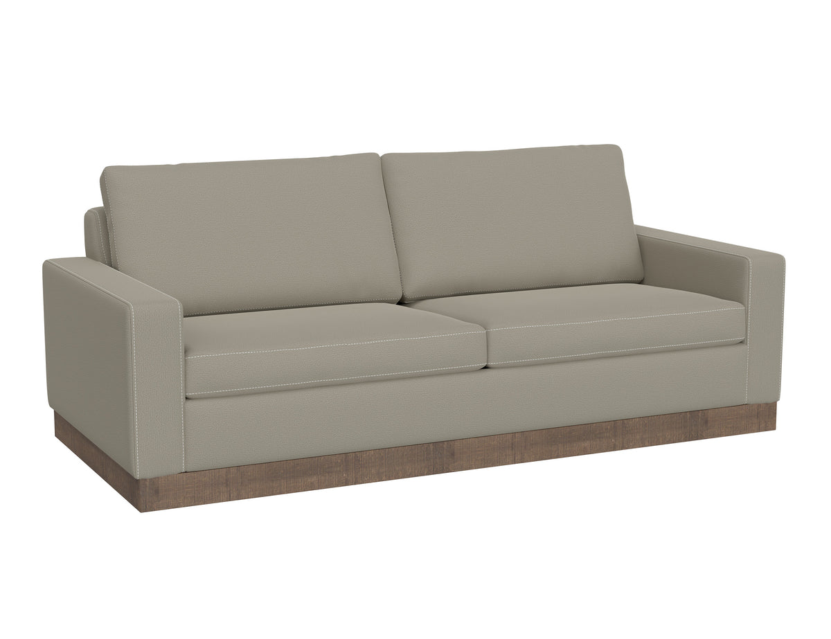 Georgia Sofa, Gray, Wooden Frame & Base - IUP722-SOF-151