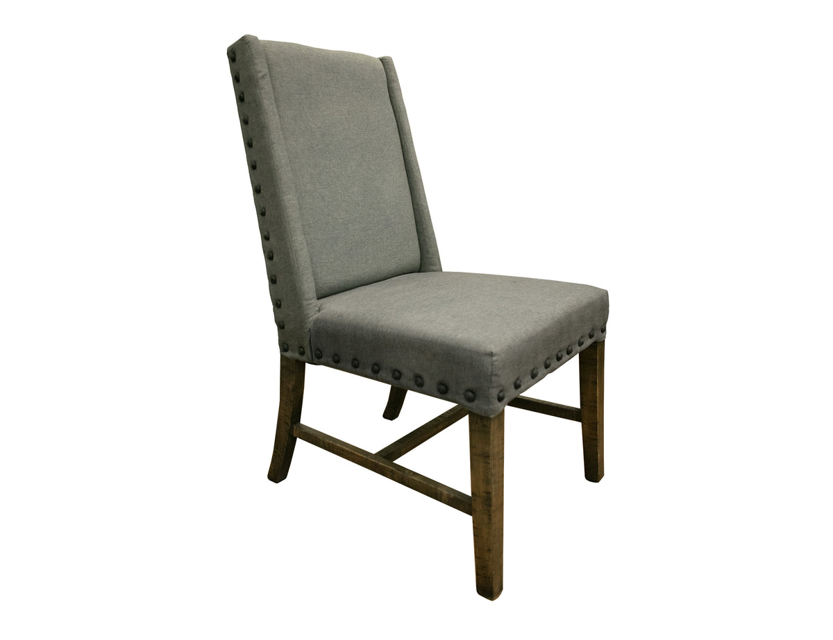 Loft Brown Chair, Gray, Wooden