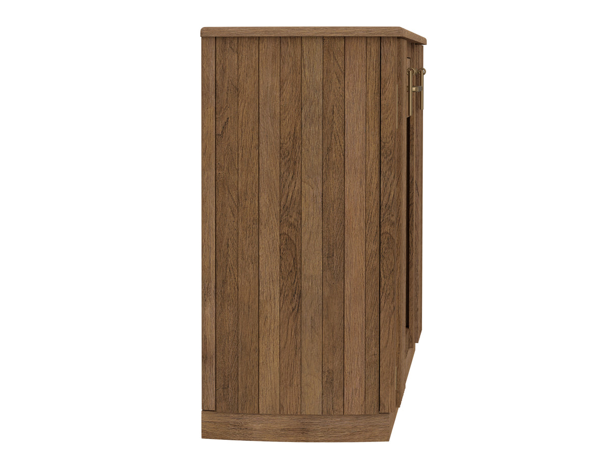 Mezquite TV Stand, Brown, 1 Drawer 2 Door