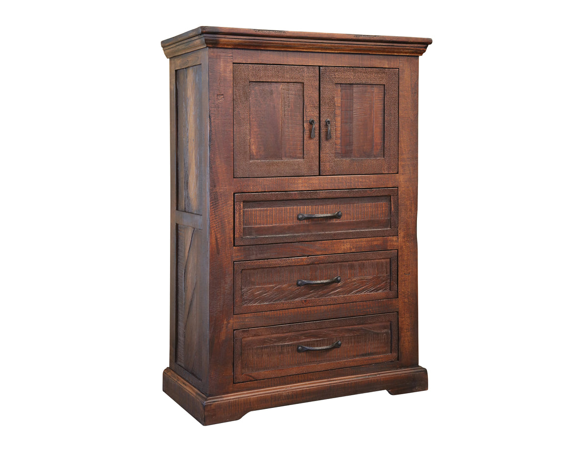 Madeira Chest, 3 Drawer 2 Door