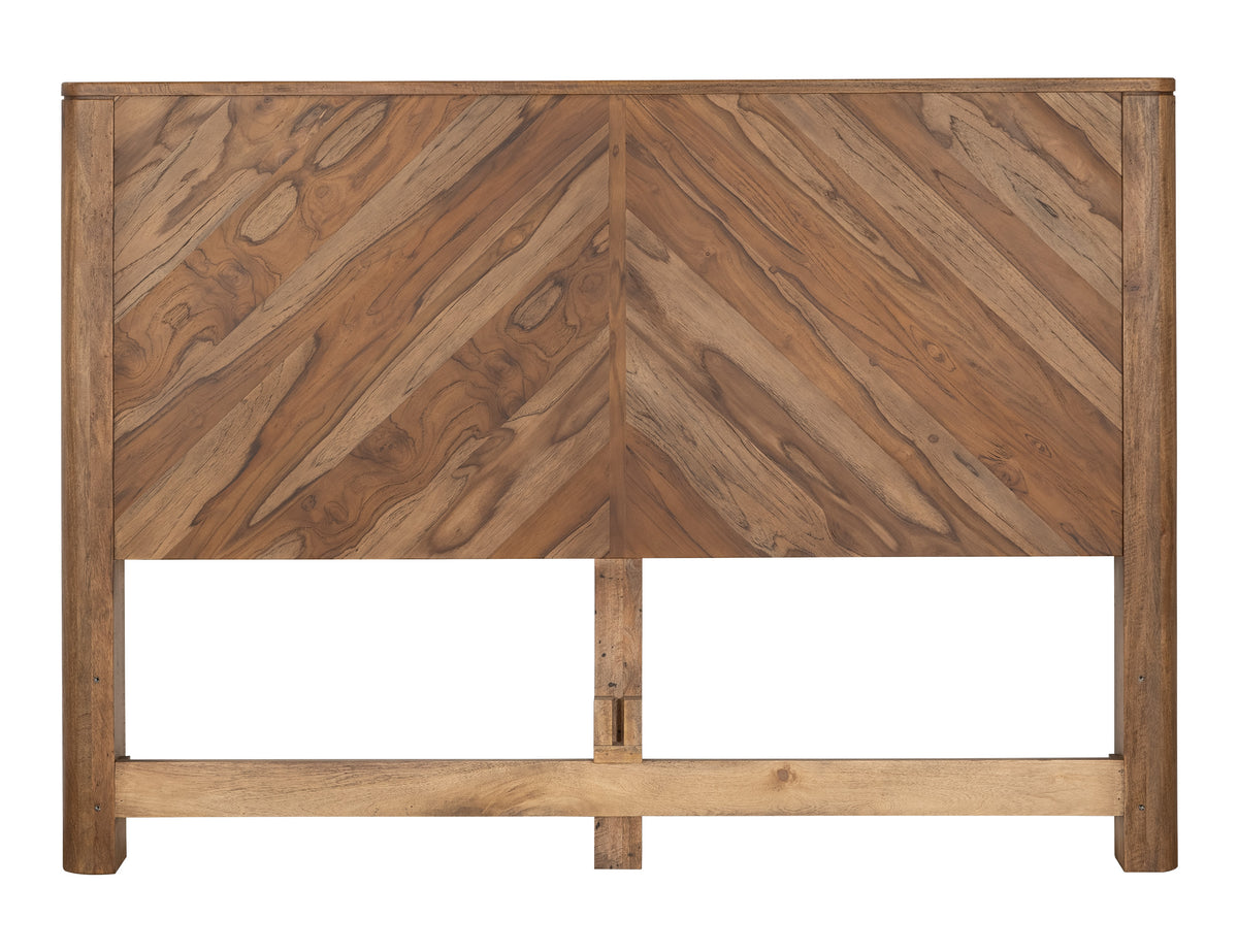 Balam Headboard, Brown, 6/6 Headboard Eastern King