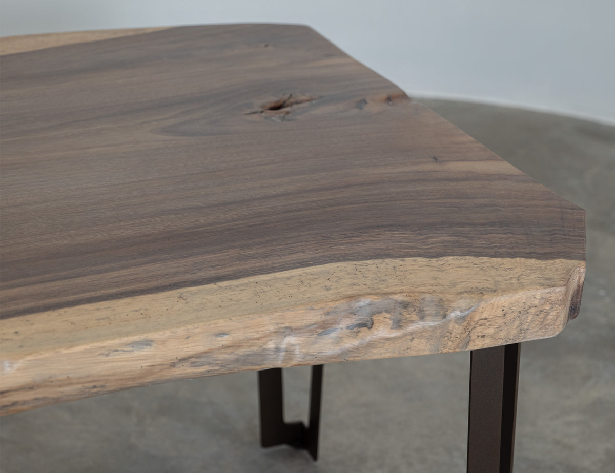 Natural Parota Rectangular Table (Live edge)