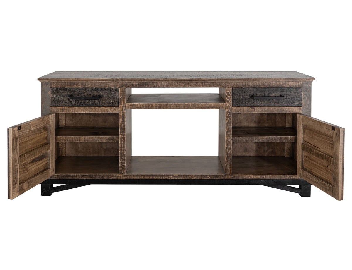 Loft Brown 70" Fireplace