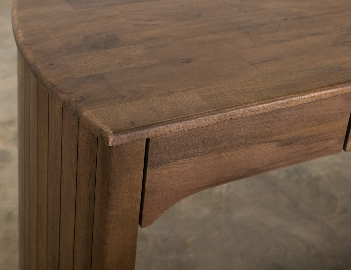Mezquite Desk, Brown, 3 Drawer