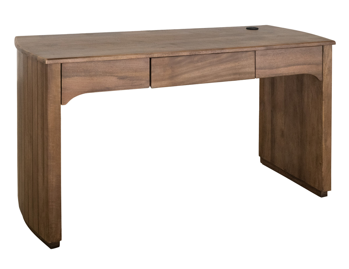 Mezquite Desk, Brown, 3 Drawer