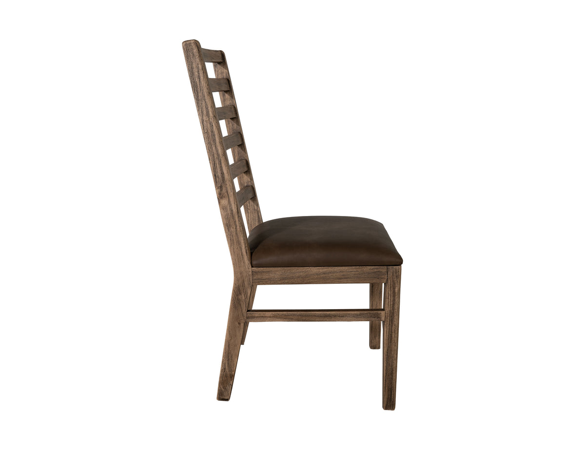 Balam Chair, Brown, Wooden - IFD4221CHR