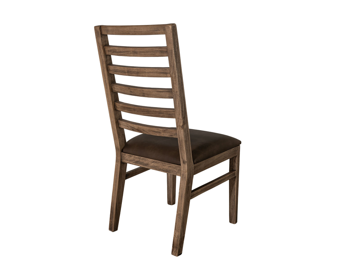 Balam Chair, Brown, Wooden - IFD4221CHR