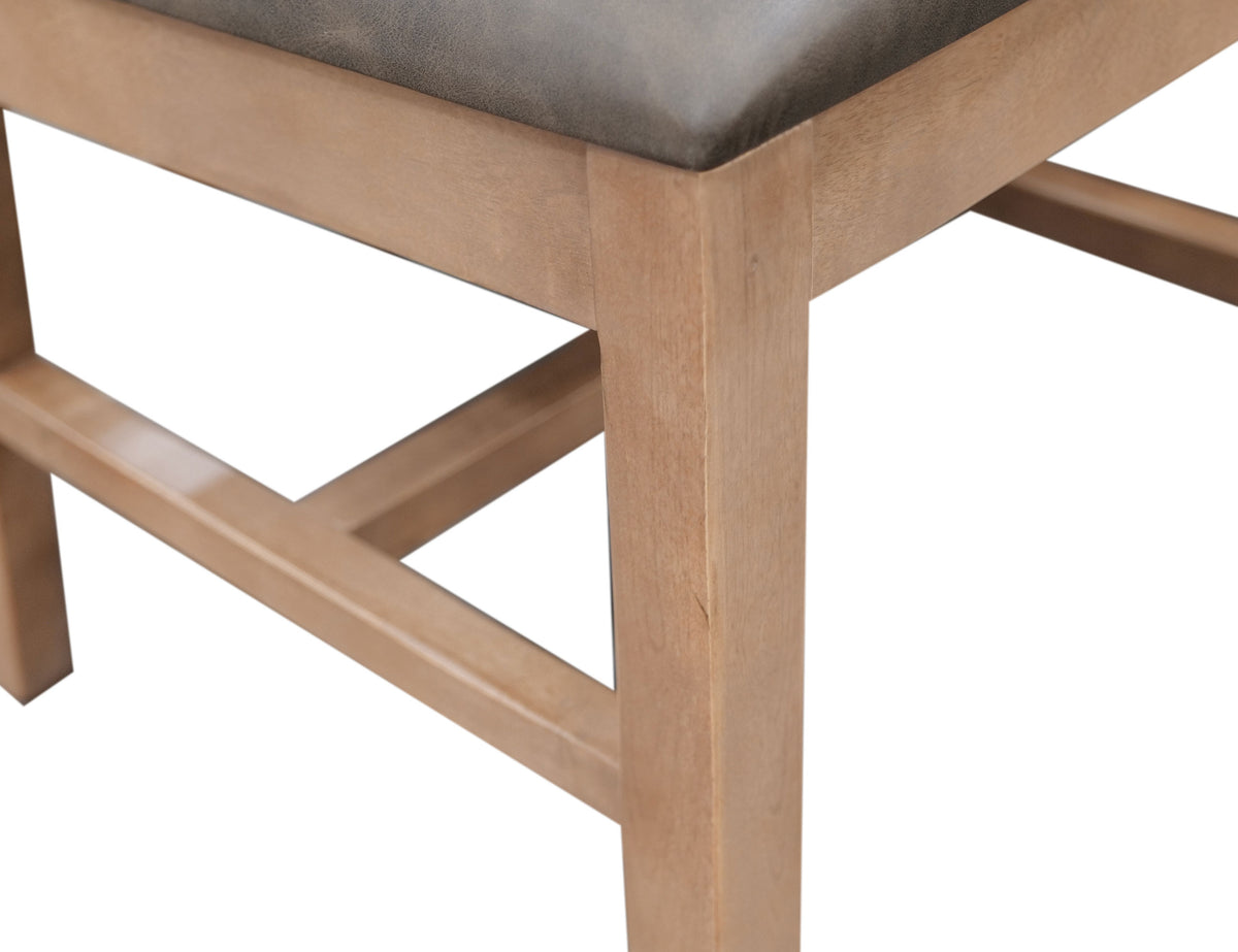 Natural Parota Chair, Brown, Wooden - IFD8682CHR